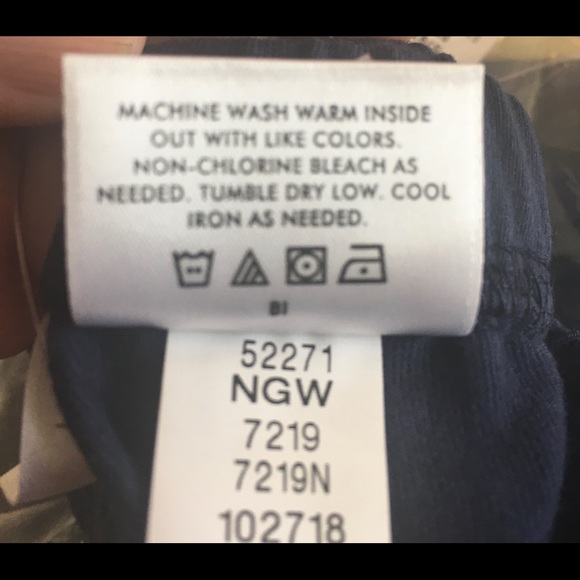 NWT Hanna Andersson Blue Capris Size 5 (110) - Picture 6 of 8